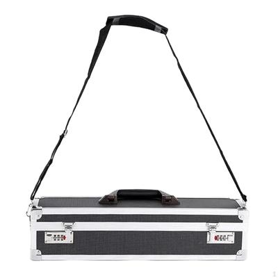 Cutie de depozitare pentru cuțite Cutie de transport cu blocare prin parolă 50x12x12cm/20x4.7x4.7inch Multifuncțională
