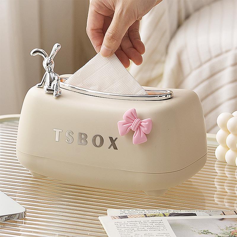 Kreslený plastový držák na ubrousky s pružinou, domácí pouzdro na ubrousky, úložný box na papírové ručníky, kuchyňský držák na ubrousky