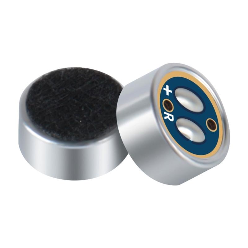 High Sensitivity Clip Electret Condenser Mic Pickup with Unidirectional Pickup Pattern for Speech and Video Recording