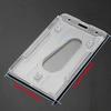 1pc Acrylic Transparent Bank Credit Card Holders High Quality Badge Holder Crystal Card Bus Id Holders Plastic Without Lanyard