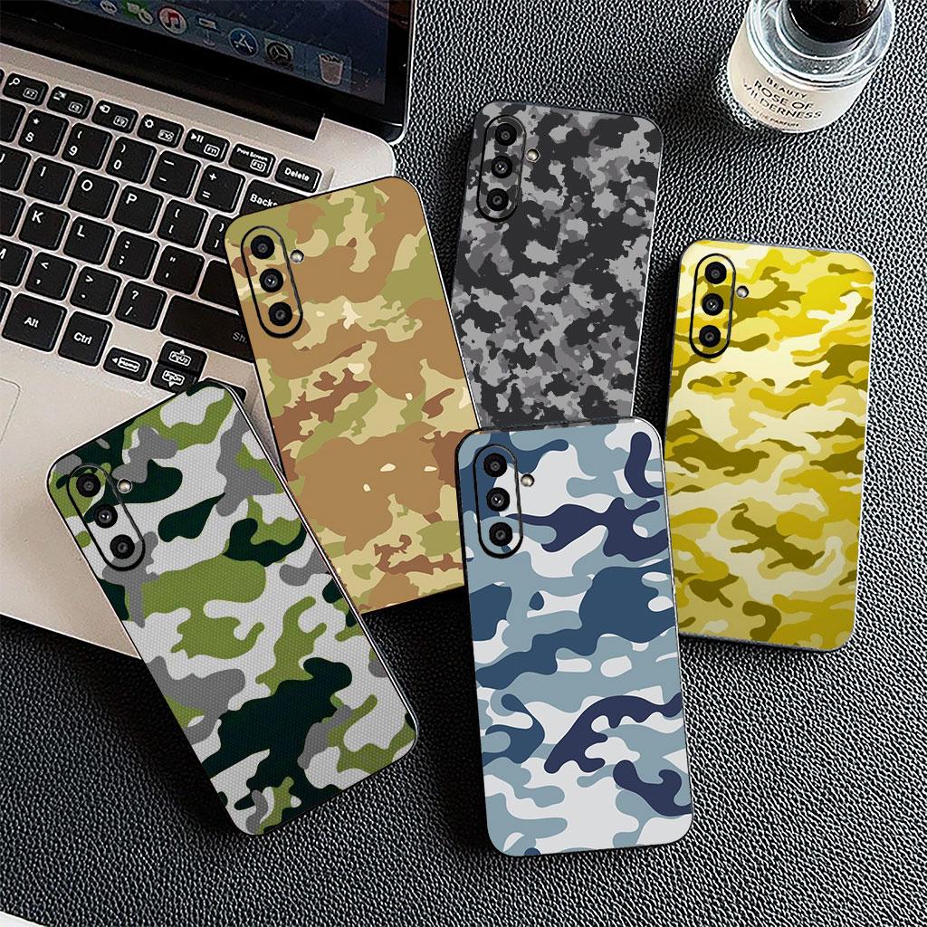 Soft Cover for Xiaomi Poco C75 C65 C71 C85 X7 X6 M6 M7 F7 F8 Ultra F6 Pro Coque Phone Case Camo Military Army Camouflage Pattern