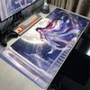 Tapis de souris mignon motif Columbina Genshin Impact Gamer Verrouillage Bord Anime Jeu d'ordinateur Grand Tapis de souris en caoutchouc Art Tapis de bureau pour ordinateur portable