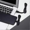 2 Pack Mini Usb Fan, Mobile Phone Fan, Mini Laptop Cooling Fan, Quiet Travel Fan, Compatible With Any Usb Port, Like Power Bank