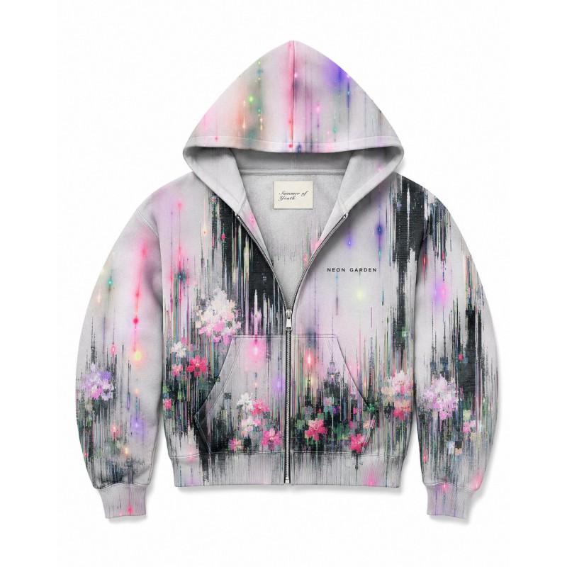 2026 Stand-Up Collar Unisex 3D Printed Hooded Sweatshirt Casual Loose Fit Long Sleeve Pullover Youth