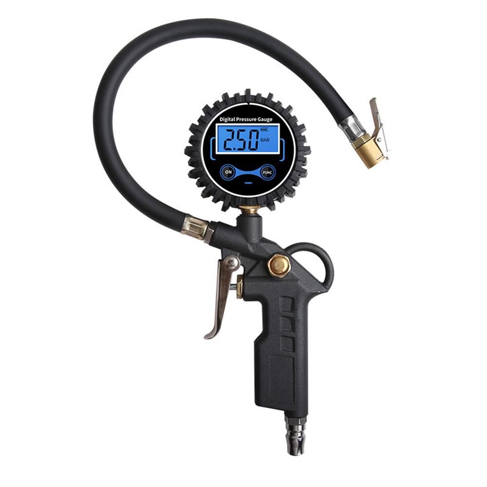 

Цифровий манометр у шинах, високоточний прилад перевірки тиску в шинах 180 PSI з РК-дисплеєм з підсвічуванням