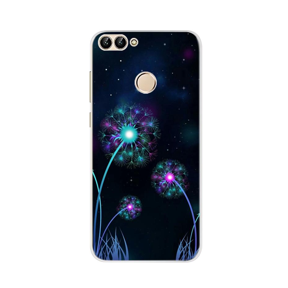For Huawei P Smart 5.65inch Case Cute TPU Soft Silicone Back Cover Phone Case For Huawei P Smart 2018 FIG-LX1 PSmart Case