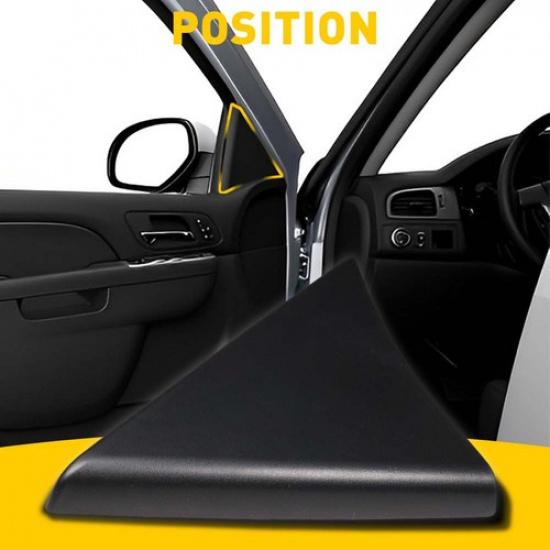 Front Door Upper Trim Panel Left For Chevrolet Silverado GMC Sierra 25857289 H