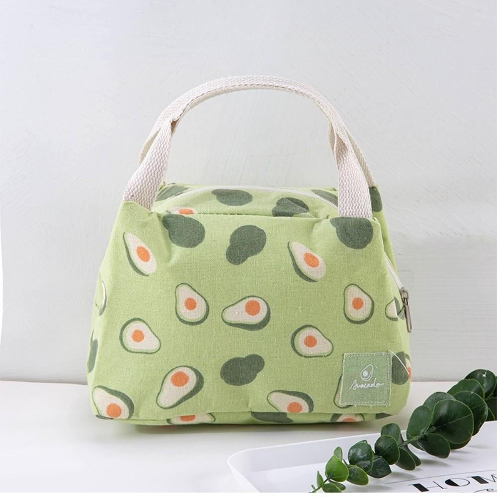 Cartoon Insulated Lunch Bag Waterproof Food Container Bag Gifts Thermal Food Pouch  Women