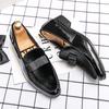 38~48 Mens Dress Italy Paty Leather Wedding Luxury Designer Flats Business Formal Gentleman Casual Driving Shoes for Men Loafers