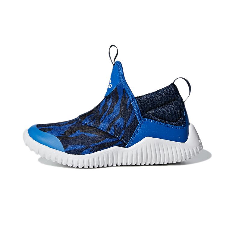 

Adidas Rapidazen C Sports Breathable And Slip Resistant Low top Kids Running Shoes Dark Blue D96835 28