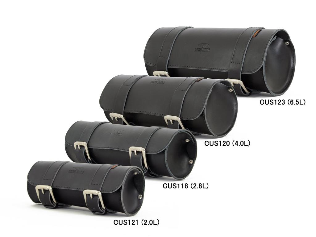 LONGRIDE Classic Tool Bag CUS118 2.8L (Black Leather)