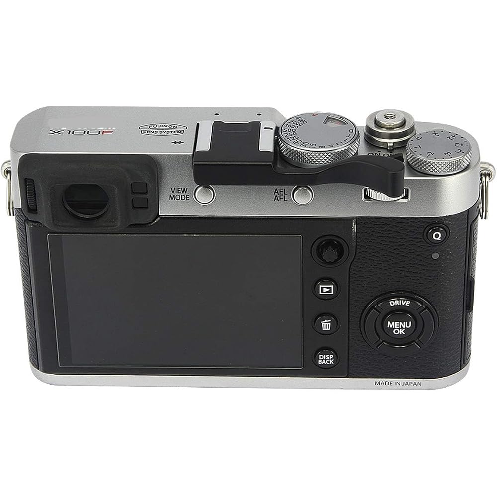 Haoge THB-XB Thumb Rest, Black, Compatible with various camera brands including FUJIFILM FinePix X100F, X100V, X-Pro2, X-Pro3.