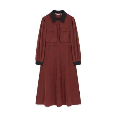 Hepburn Style Dress New Style Retro Elegant Temperament Slim Dress
