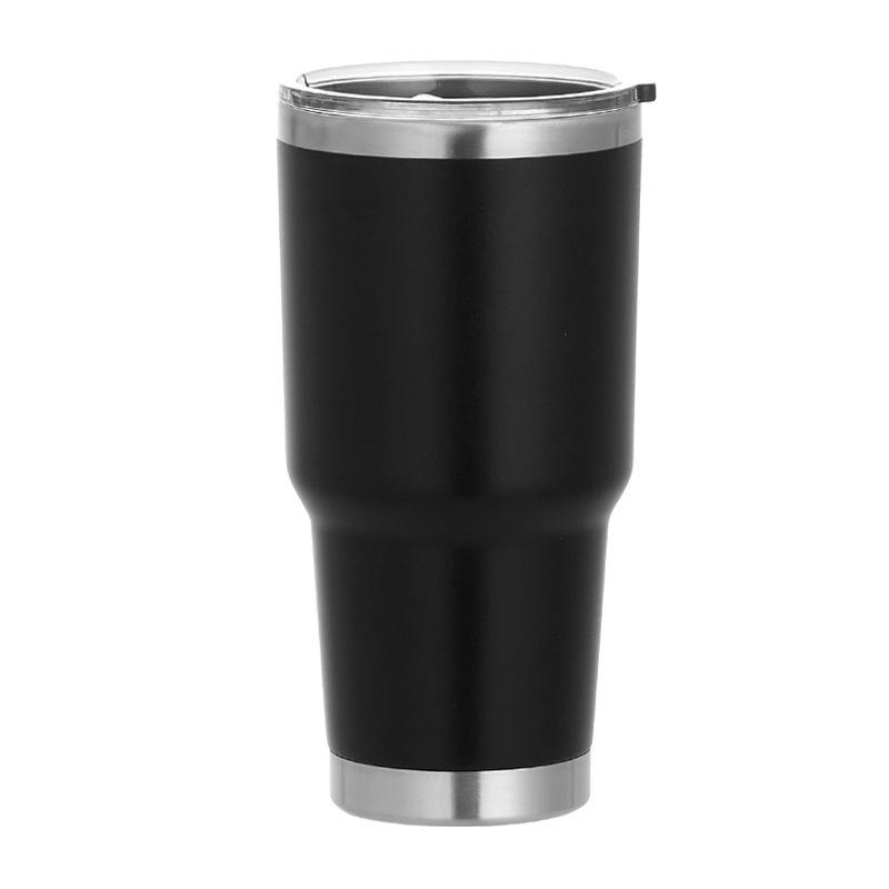 30oz 304 Stainless Steel Vacuum Insulated Car Cup with Powder Coating.