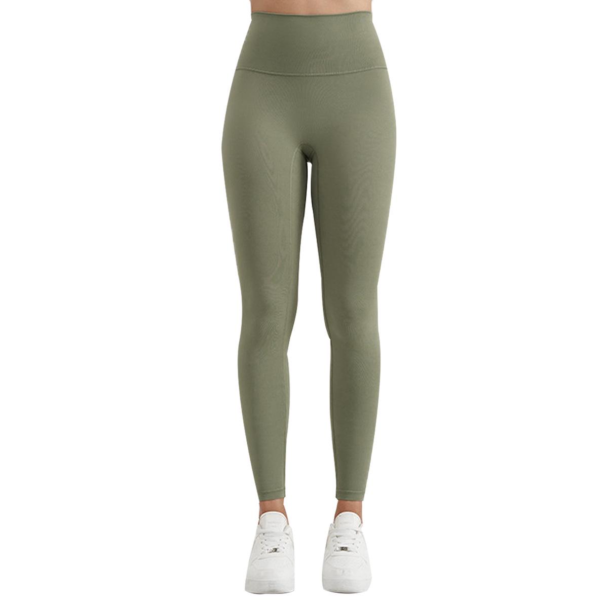 

Брюки для йоги NULS с высокой эластичностью - Новая ткань Naked Feel для фитнеса с эффектом «персиковых ягодиц» XL