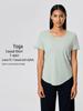 Spring-Summer Bare-Feeling Slim-Fit Women's Short Sleeve T-Shirt for Running, Fitness & Yoga DS075