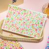 6 Blatt Kawaii Stern Convenience Store Serie Stanzaufkleber DIY Scrapbooking Dekoration Album Tagebuch Ästhetik Schreibwaren