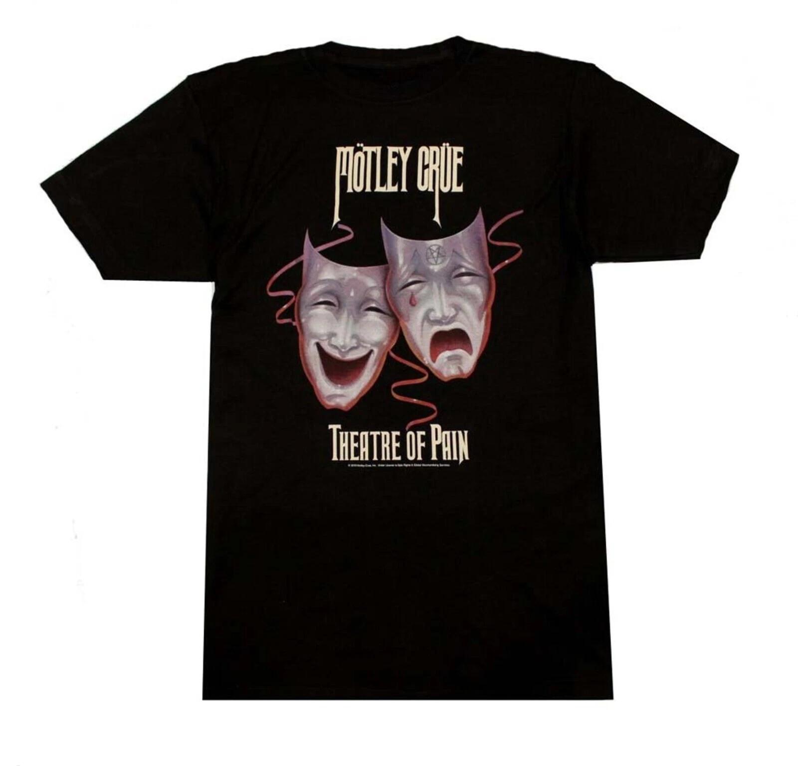 MOTLEY CRUE - THEATRE OF PAIN CD ALBUM COVER Official SHIRT MED New too fast M