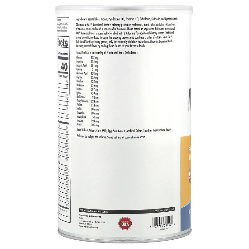 Nutritional Yeast Flakes, 22 Oz (624 G)