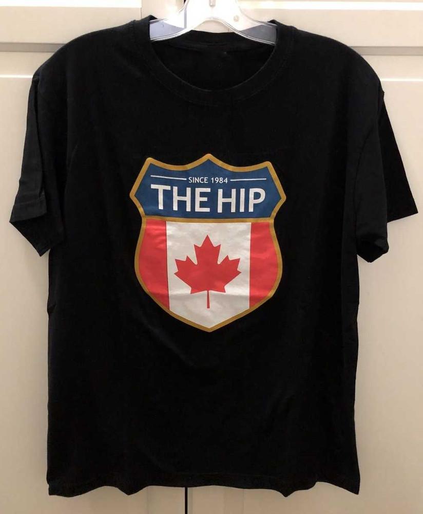 The Tragically Hip Band Tour Gift For Fan Black All Shirt Unisex T-Shirt S