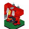 M-114546 Mini Warhammer Mech Compatible Lego Kids Puzzle Assembly Small Mech Building Block Gift