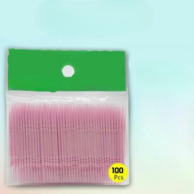 100pcs Double-headed Dental Care Toothpick Floss