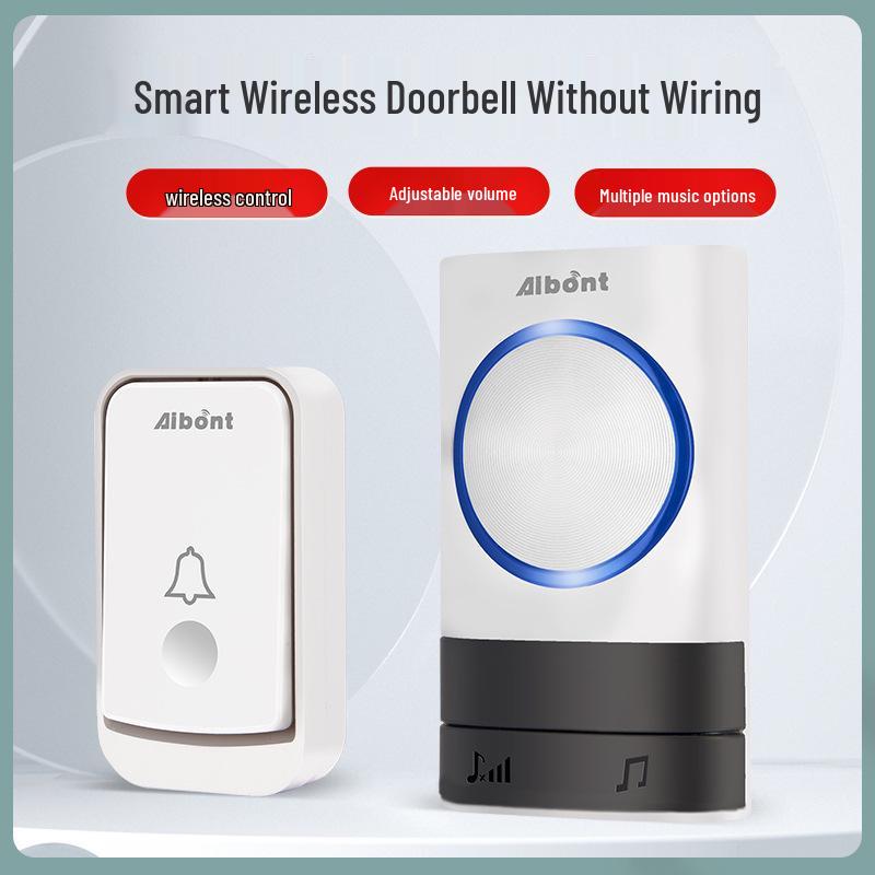 Ultra-Long Range Wireless Doorbell with Music for Elderly Care