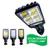 Outdoor Solar Street Light New Human Body Induction Garden Light with Remote Control LED Wall Light Waterproof Garden Lamps Hot
