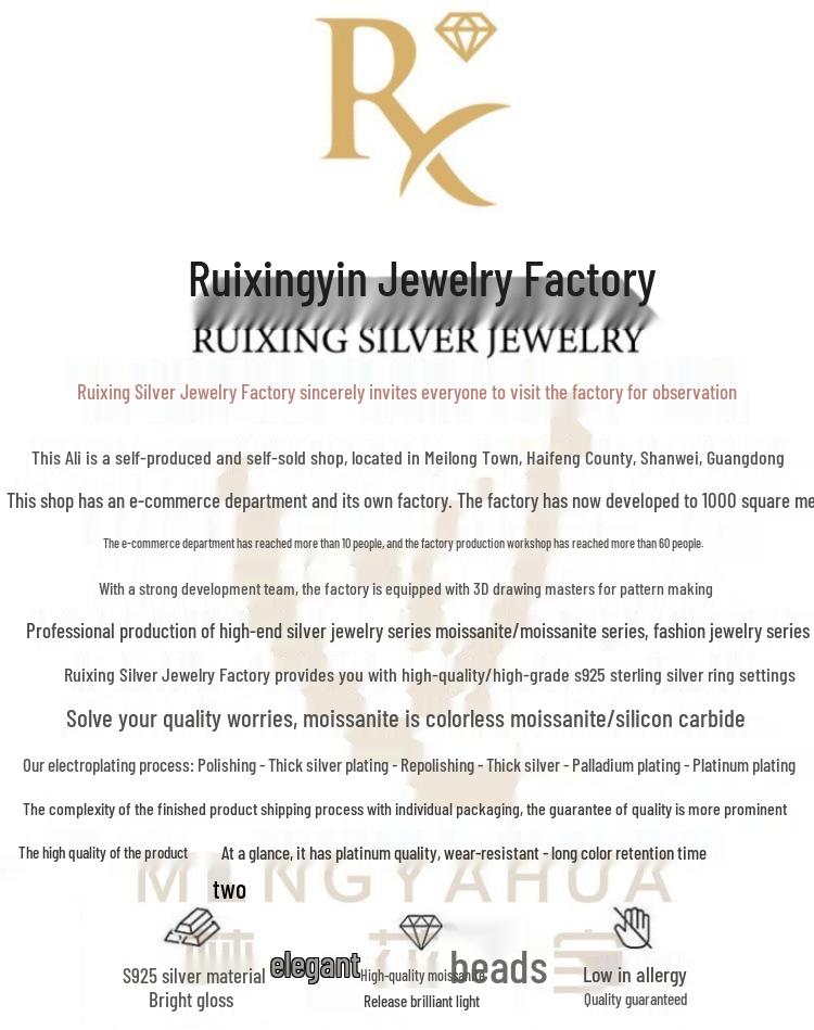 Women's Moissanite Four-Leaf Clover Necklace Pendant, Light Luxury S925 Sterling Silver Clavicle Chain