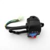 New Pair Left+Right Motorcycle ATV Handlebar Mount Headlight/Turn Signal/Horn Switch
