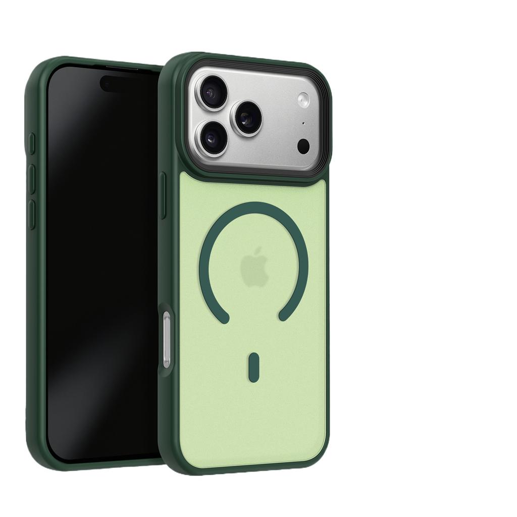 Magnetic Skin-Friendly Case for iPhone 16 Pro Max, Shockproof MagSafe Compatible Matte Protective Cover