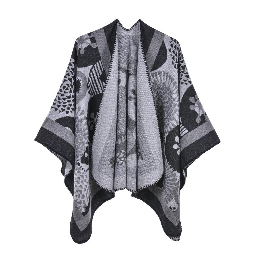 Women S Fashion Warm Scarf Cape For All Seasons