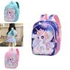Unicorn Kids Backpack With Breathable Waterproof Oxford Fabric For School And Toddler Use