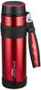 Peacock Stainless Steel Water Sports Clear for RC Bottle, Mug, Red, 1.0L, AMX-RS100