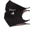 Off White Swimming Simple Face Mask
