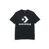 Alphabet Logo Printing Round Neck Short Sleeve Black Men's 10018568-A01