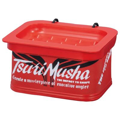 Tsuri Musha Bait Box Red F13403