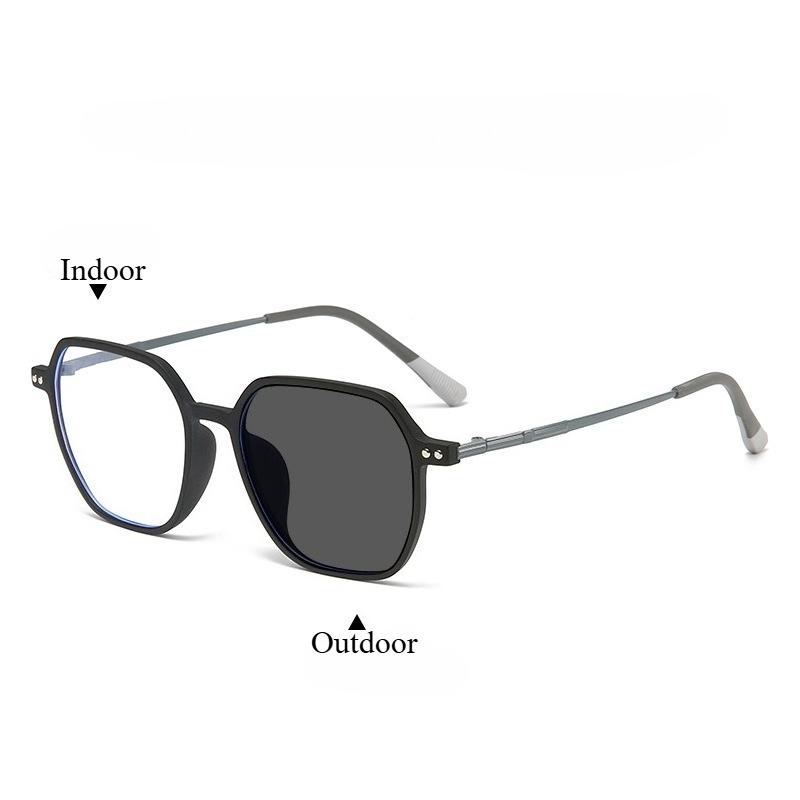 

Fashion Photochromic Reading Glasses Women Stylish Frame Transtions Lenses/Uv Protection/Prescription Plus Diopters Eyewear+1.25 0