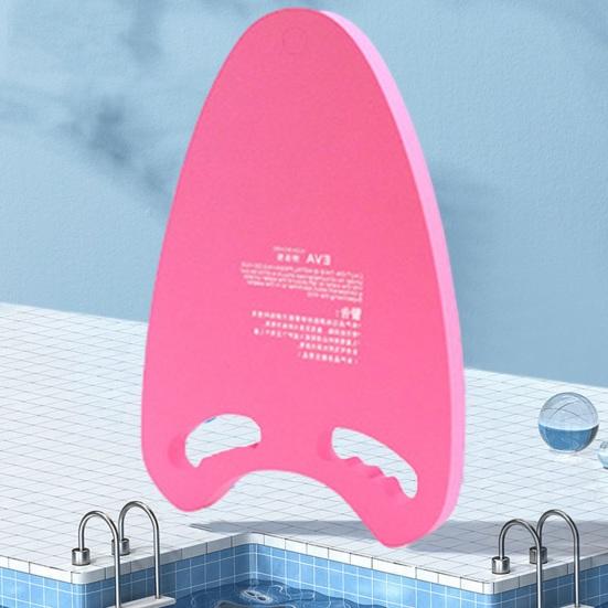 Swimming Kickboard with Handle Easy Grip Anti-slip Float Kick Board Swimming Learning Trainer Equipment for Kids Adults