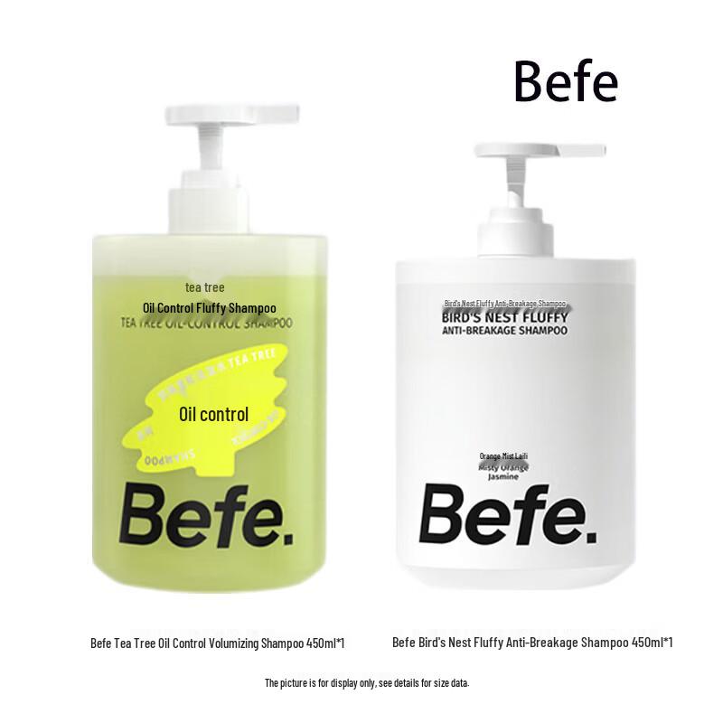 BeFe Tea Tree Oil Control & Bird s Nest Volumizing Shampoo Duo