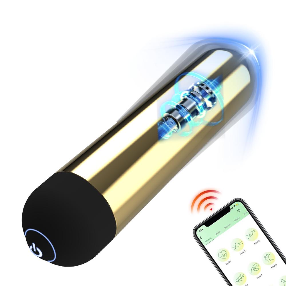 Powerful Bullet Vibrator For Women APP Remote Control Clitoral Stimulator Vaginal G Spot Dildo Masturbation For Adult Sex Toy