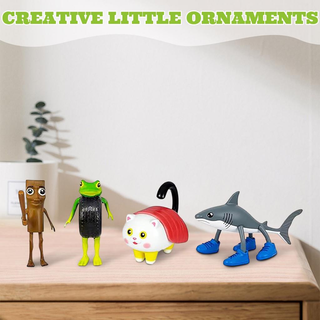 Foreign And Seas By The Doll Hand Decorated Ornaments5pc