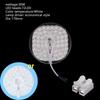 1 Ensemble 12W 18W 24W 36W 48W Panneau LED Lumière de Panneau Remplacement Ventilateur de Plafond Lampe Murale Module Rond 220V Module de Plafonnier LED