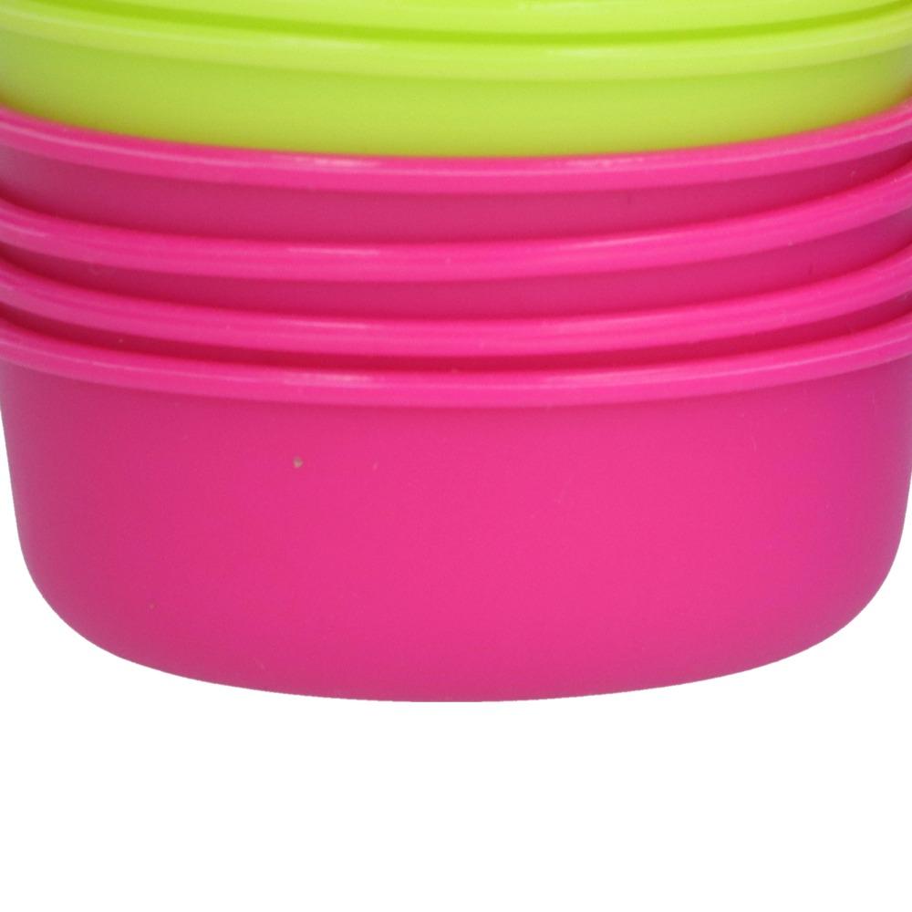 16 Stück Silikon Silikon Backform Bunte Kuchenformen Donut Gebäck Puddings Muffins