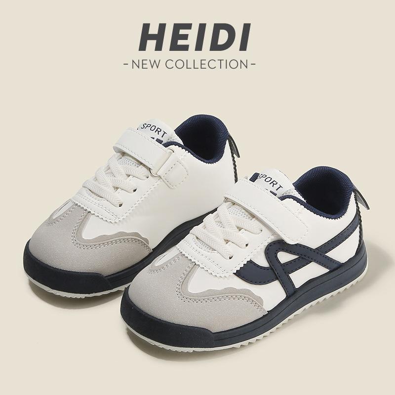Children's Forrest Gump shoes 2025 spring and autumn boys' sports shoes casual board shoes girls' little white shoes soft-soled baby German train