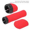 A Pair of High Density Soft Sponge Hard Plastic Mountain Bike Handlebar Cover Bicycle Lock Grips Cycling AccessoryRed