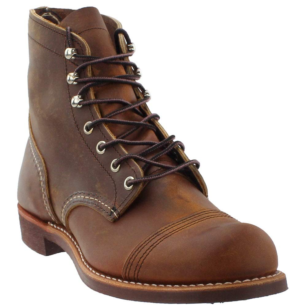 Red Wing Heritage Iron Ranger 6 Inch Vibram Boots US 12 US Brown Men's Size D(M) Color
