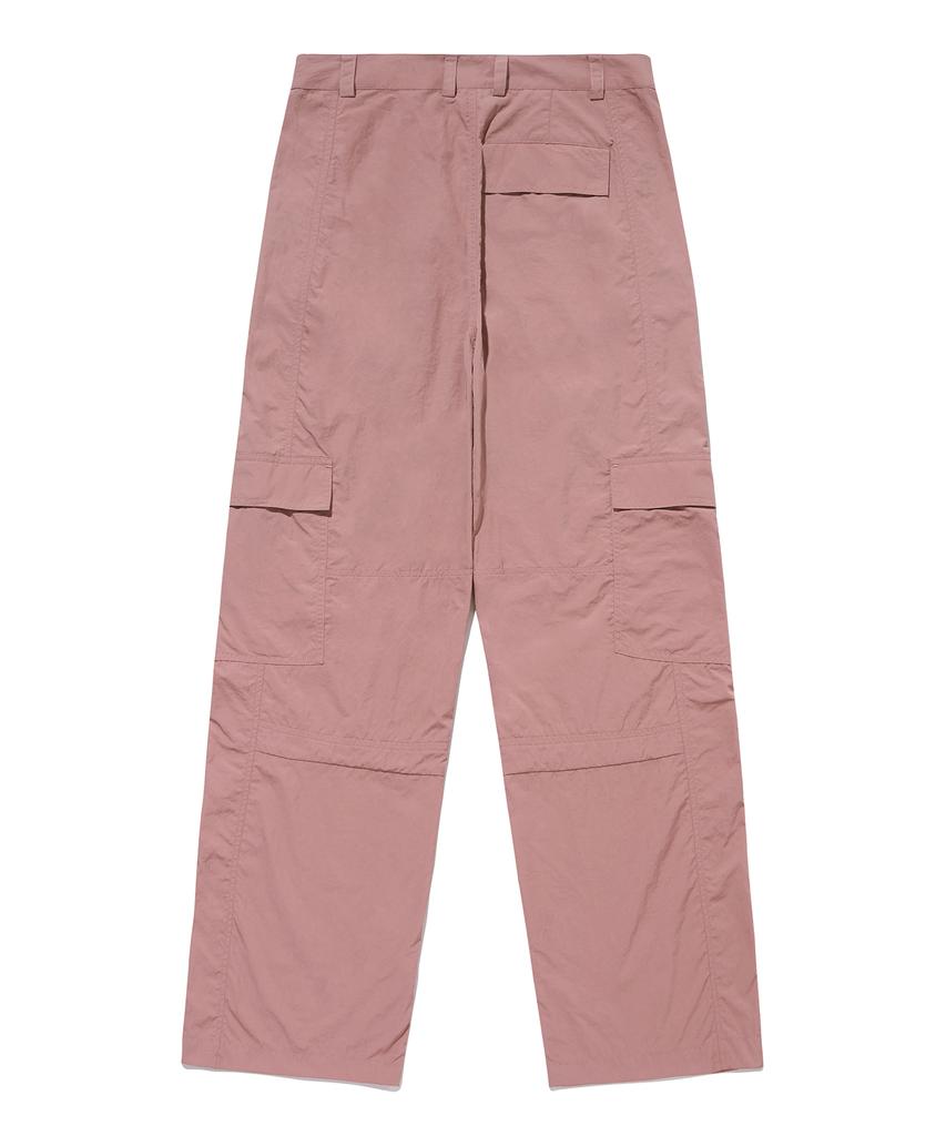 FALLETT Women'S Nylon Cargo Pants Pink