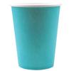 Cardboard Cup - CELEBRATE ME - Pack of 10 - Turquoise - 25 Cl