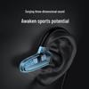 Bone Conduction Wireless Bluetooth Earbuds: Dual Ear, Ear Hook Design, Semi-In-Ear Sports Headphones for Running
